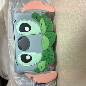 Stitch Wallet - Blue and Pink